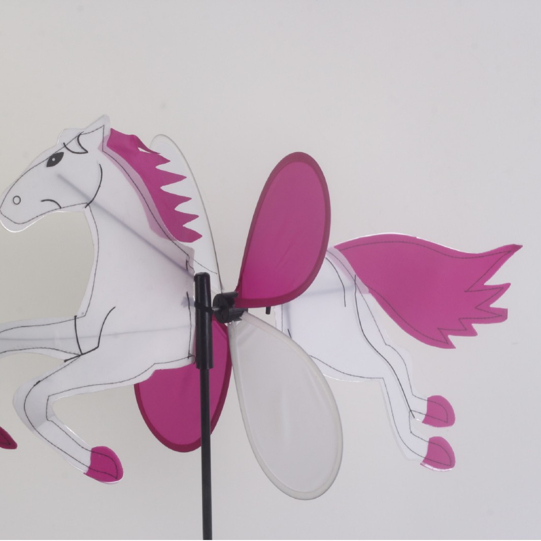 Street Stall Children's Toys Year of the Horse Fabric Three-Dimensional Windmill Outdoor Decoration Color Wholesale Inventory Processing Special