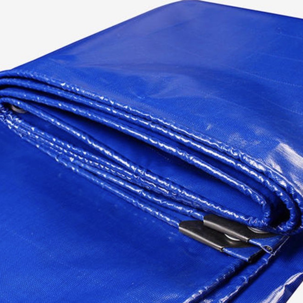Source Factory Polyethylene Pe Blue Tarpaulin 120-160g Rainproof Tarpaulin Waterproof, Heat-Resistant, Tear-Resistant and Wear-Resistant
