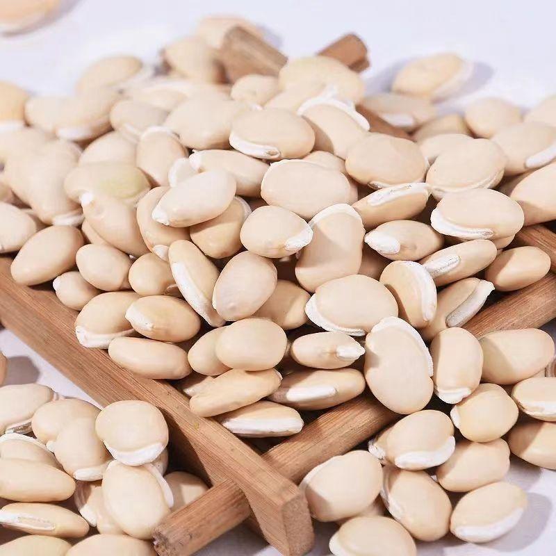 White Lentils 500g, Whole Grains, White Lentil Seeds, Large Lentil Seeds, for Cooking, Soaking in Water, Complete Collection of Chinese Medicinal Herbs, Wholesale and Distribution