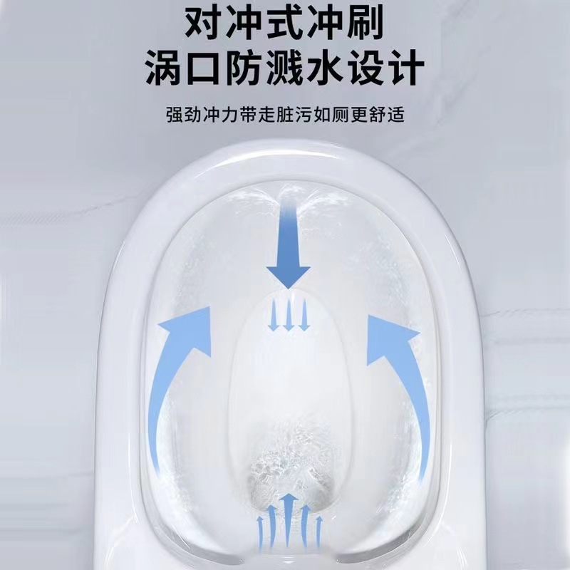 Toilet toilet household siphon hotel engineering manufacturers wholesale deodorant water-saving mute ceramic toilet