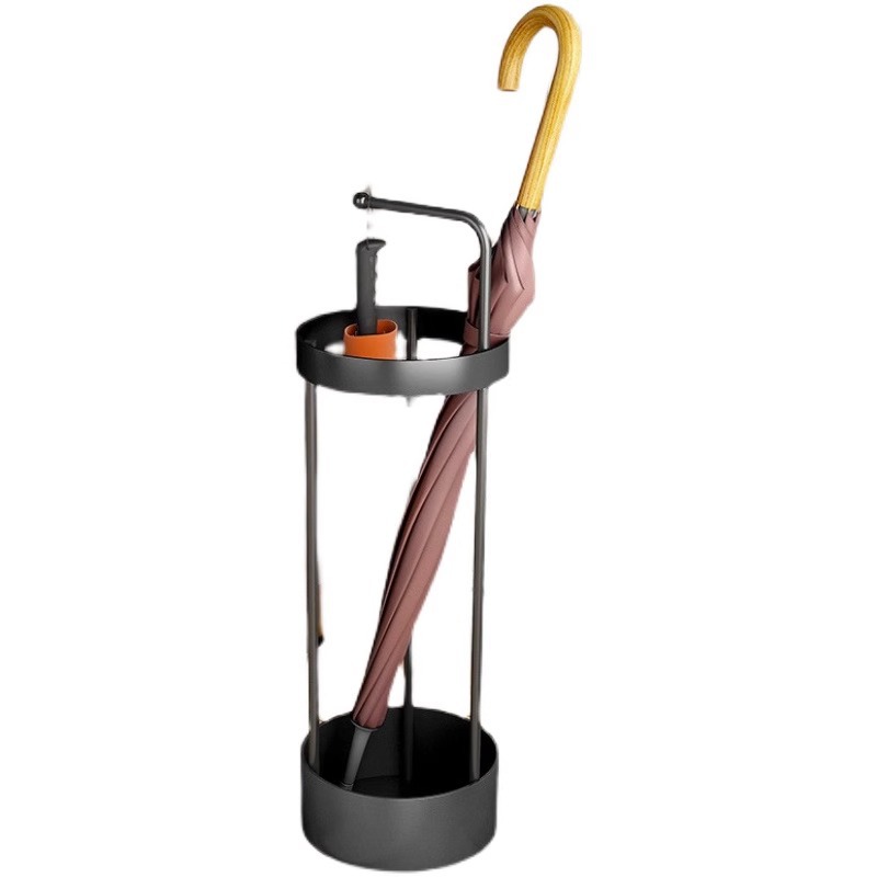 Household door umbrella rack storage rack umbrella tube commercial entrance draining umbrella bucket umbrella rack household storage rack umbrella