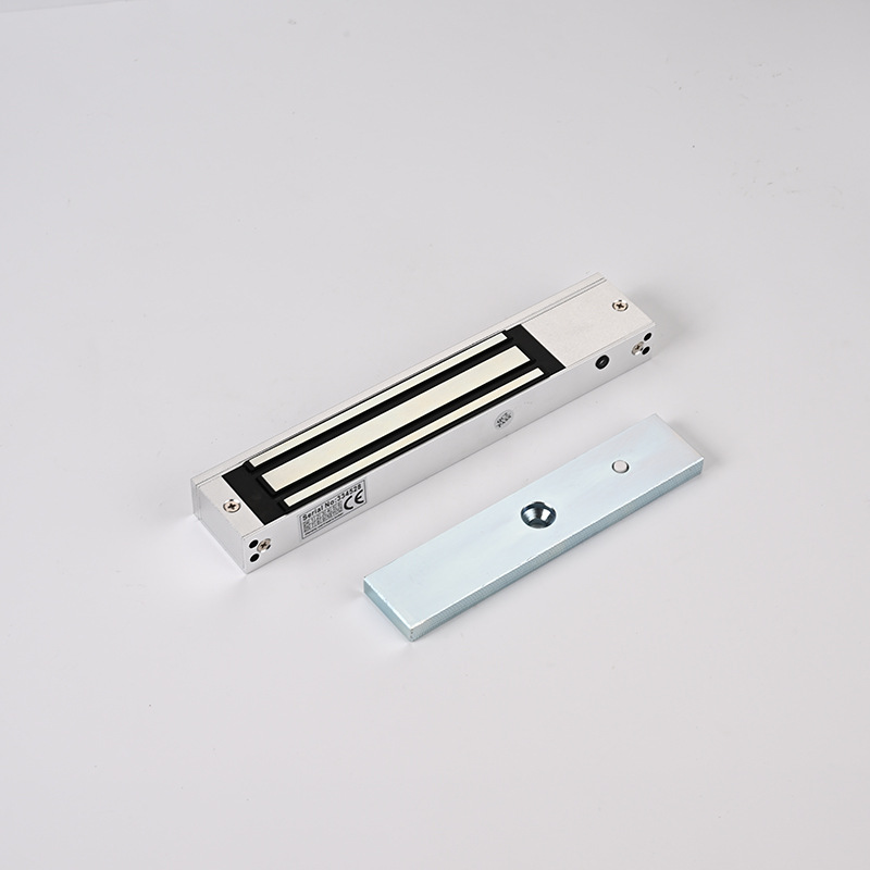 Magnetic Lock 280 Single Door Surface-Mounted Electromagnetic Lock Waterproof Aluminum Alloy Magnetic Lock Digital Access Control Electric Lock Double Door Lock