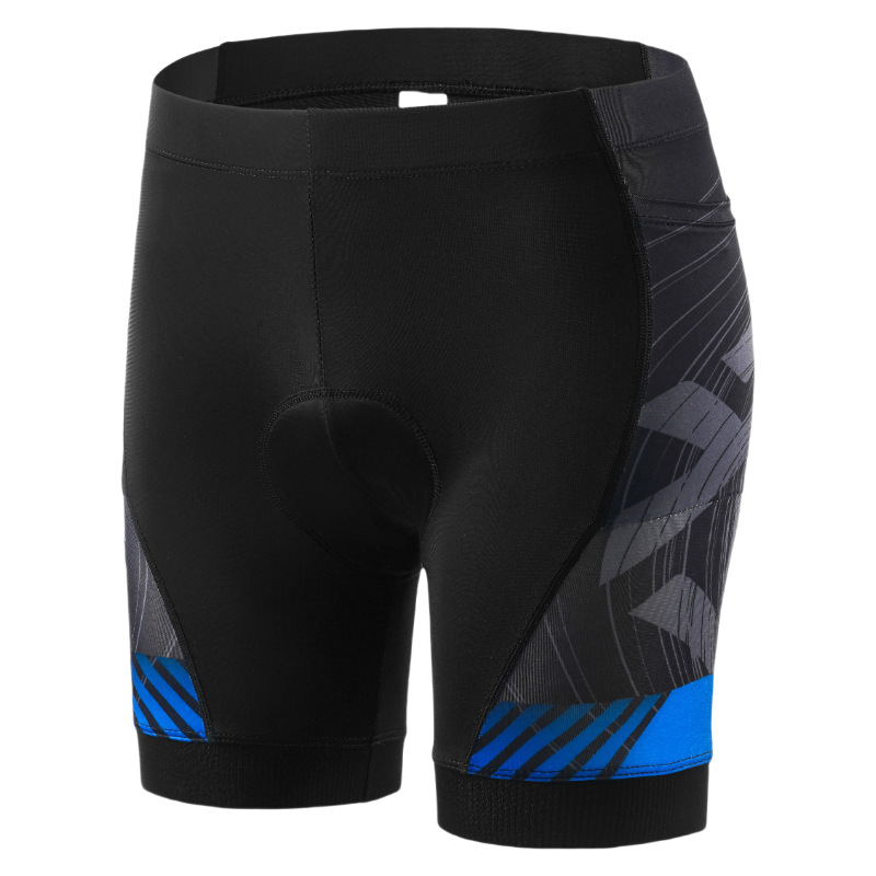 Cross-border Cycling Shorts Sponge Silicone Cushion High Elastic Quick-drying Breathable Mountain Road Bike Men's and Women's Cycling Pants