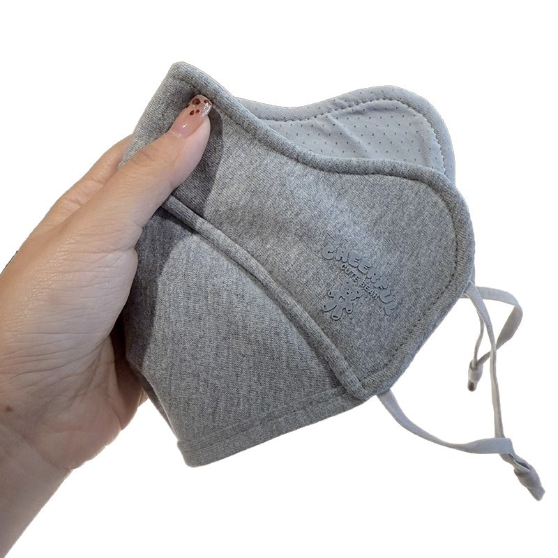 2025 New Autumn and Winter Pure Cotton Warm and Cold-Proof Mask, Windproof, High-Looking, Eye Protection, Adjustable, Breathable and Thickeneded