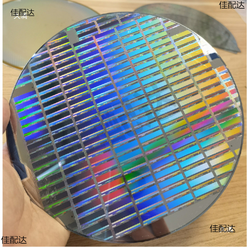 Tsmc Cpu Wafer Wafer Photolithography Integrated Circuit Chip Scrap Silicon Wafer Teaching Test