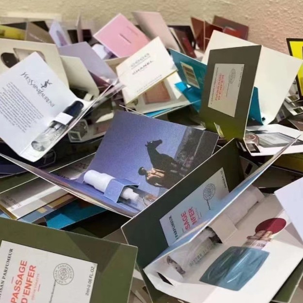 Vietnamese Big-Name Perfumes 2ml Card-Sized Trial Samples, Various Q-Version Sample Perfumes