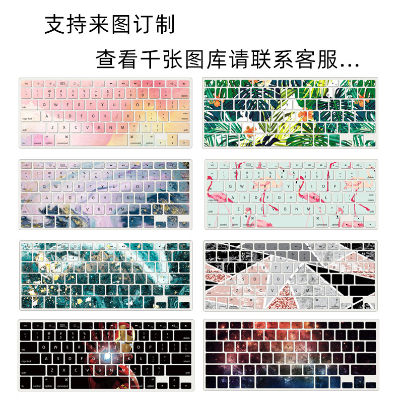 For MacBookAir Apple laptop keyboard film 13pro computer protective film keyboard stickers tpu