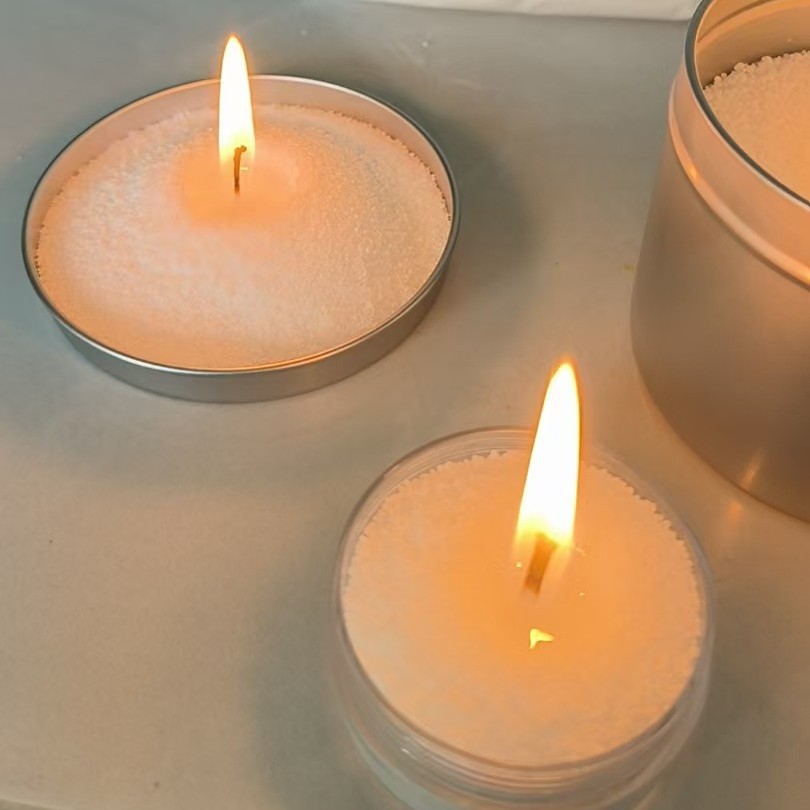 Cross-Border Special Supply of Colorfuled Sand Wax, Sand Painting DIY Large Ice Flower Wax, Amazon Hot-Selling Candle Material Manufacturer Wholesale