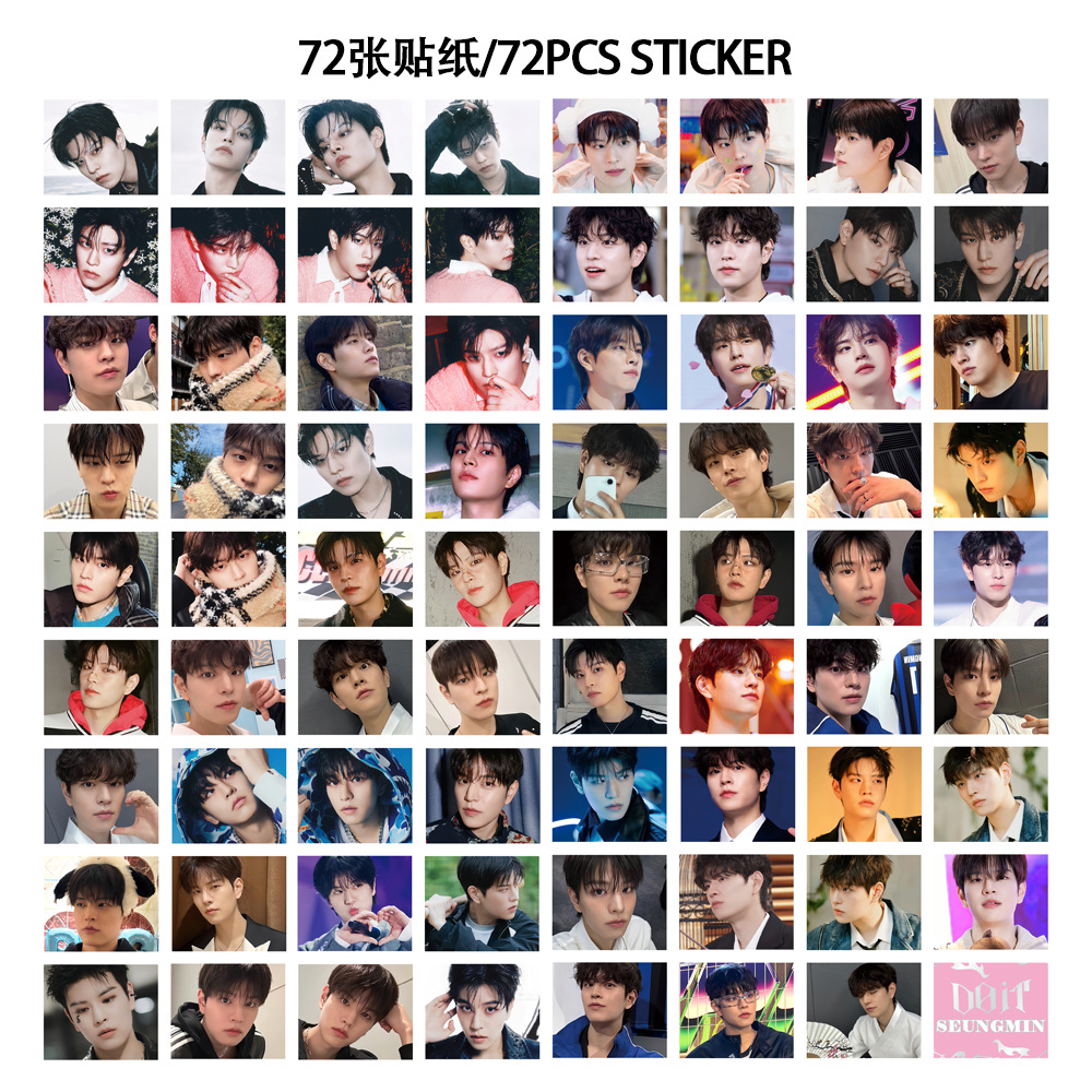 127 Straykids Do It Seungmin Small Card Stickers in Stock