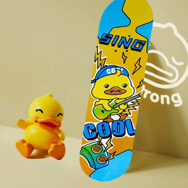 Scooter for Beginners, Teenagers, Boys and Girls, Children's Flat Four-Wheel Double-Kick Baby Balance Bike, Scooter