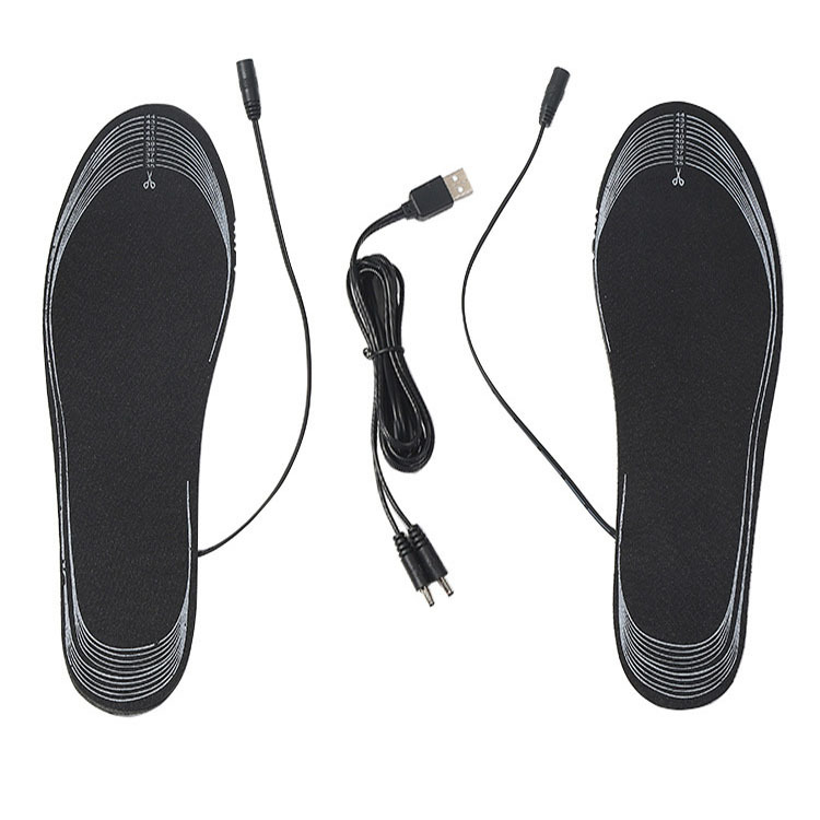 USB Rechargeable Heating Insole, Electric Heating Insole, Size Can Be Cut, Heated Insole, Electric Foot Warmer Insole