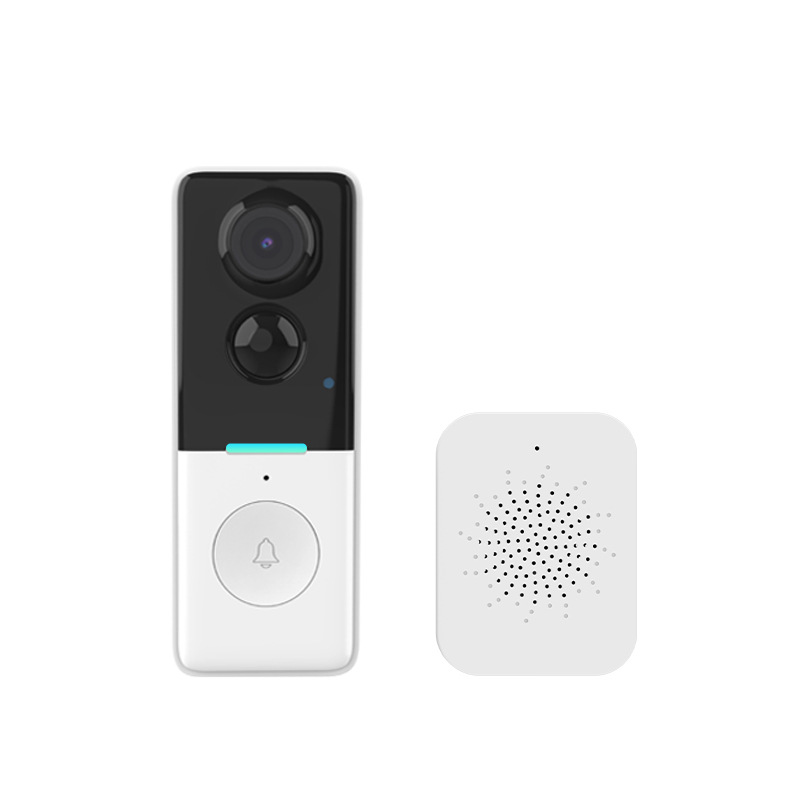 Graffiti WIFI video doorbell 100W pixel support PIR humanoid detection mobile phone remote wake-up real-time intercom