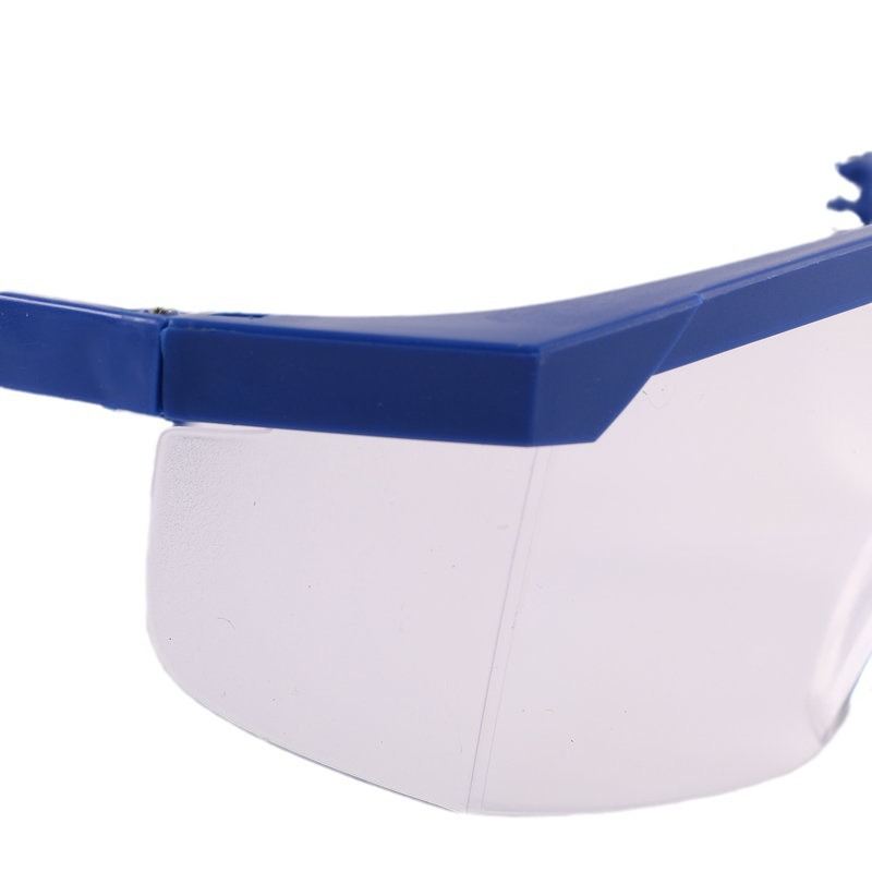 Retractable Leg High Definition Blue and White Goggles Riding Labor Protection Anti-splash Anti-fog Anti-wind Anti-sand Anti-dust Welding Protection