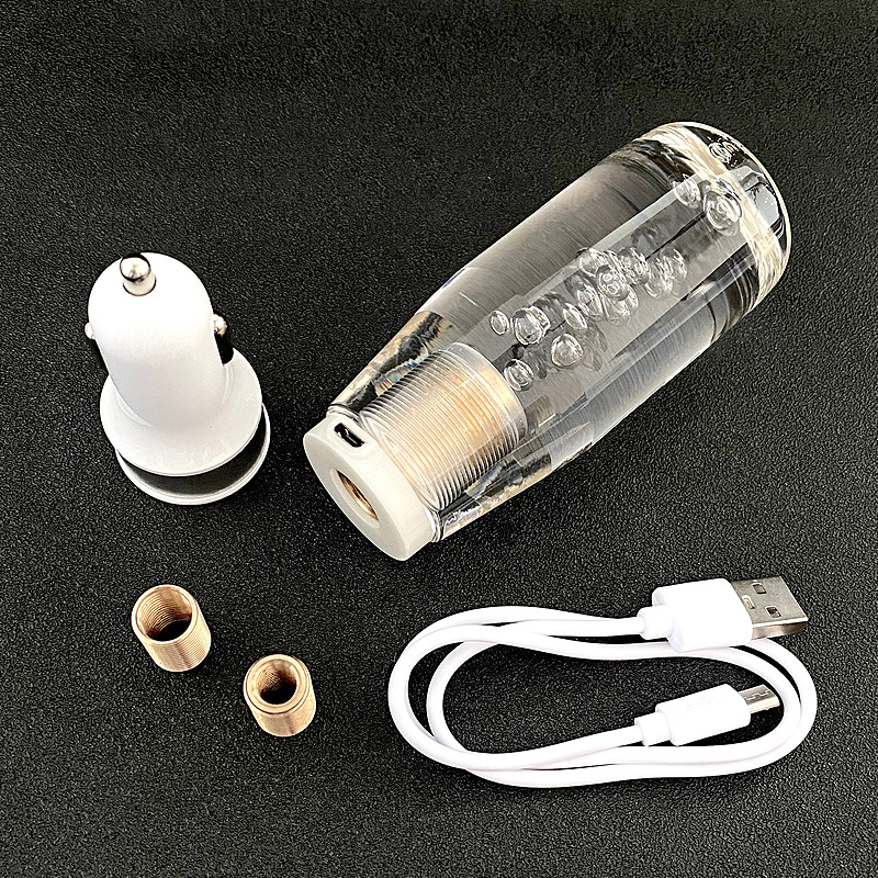 Прозрачный кристаллический цилиндрический головка переключателя передач с LED подсветкой