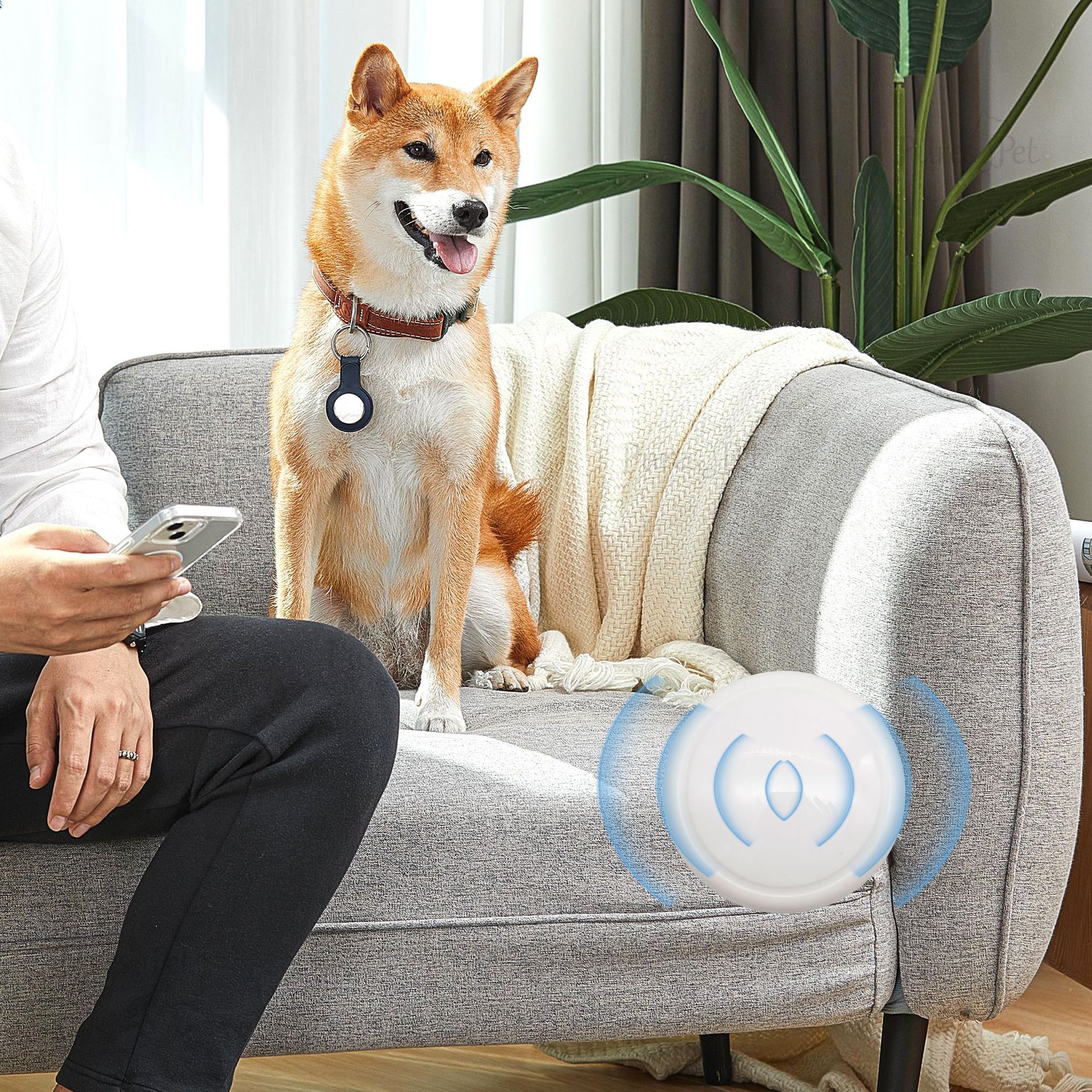 Apple Android Anti-lost Device AirTag Tracker Smart Tracking Pet Collar Anti-lost Artifact