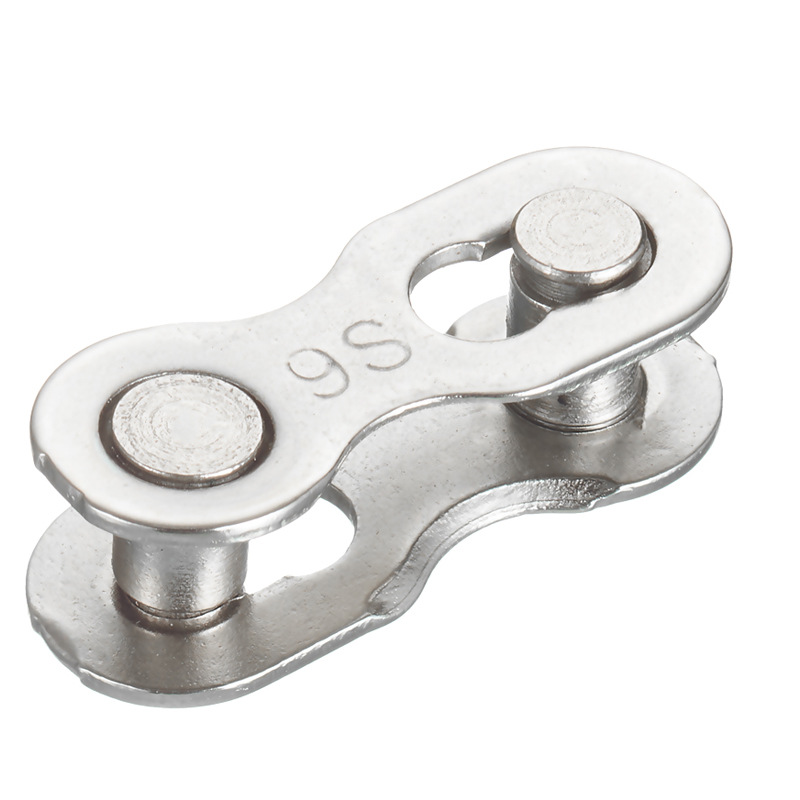 Mountain Bike Bicycle Magic Buckle Chain Variable Speed Electroplating Joint Quick Release Buckle Live Buckle Buckle Connection Port Accessories