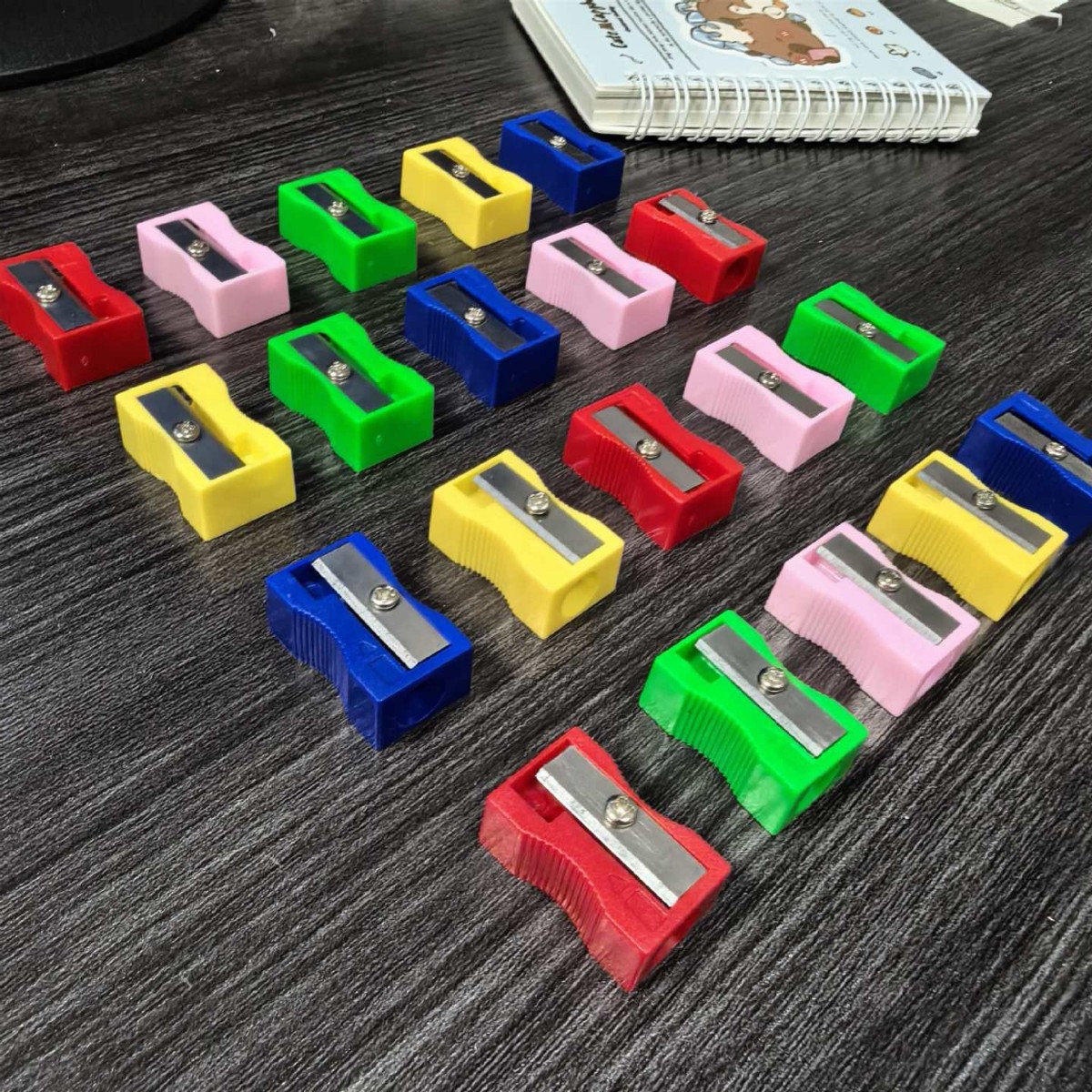 641 Rectangular Pencil Sharpener Cross-Border Plastic Pencil Sharpener Primary School Students Special Stationery Gifts Prizes Manufacturers Wholesale