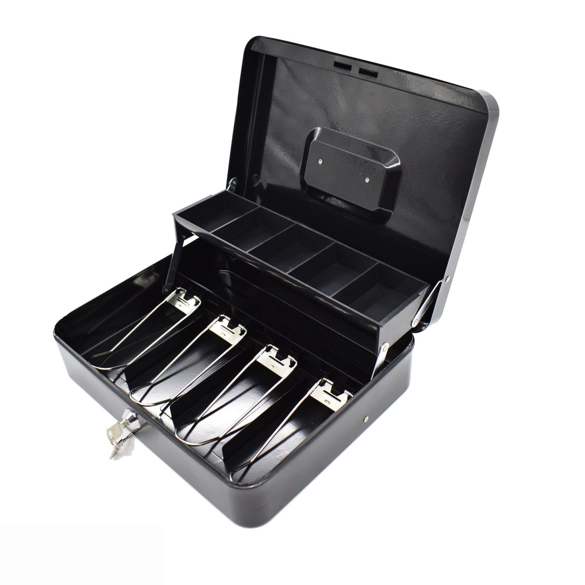 Customized Metal Cash Box 405 Cash Box Three-Speed Lock Cash Drawer with Lock Cash Box Cash Box Key Change Box