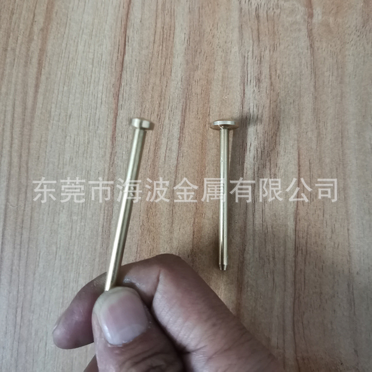 Trendy Jewelry Store Gold-Colored Brass Stud Display Rack Wall-Mounted Brass Sheet Jewelry Earrings Round Head Brass