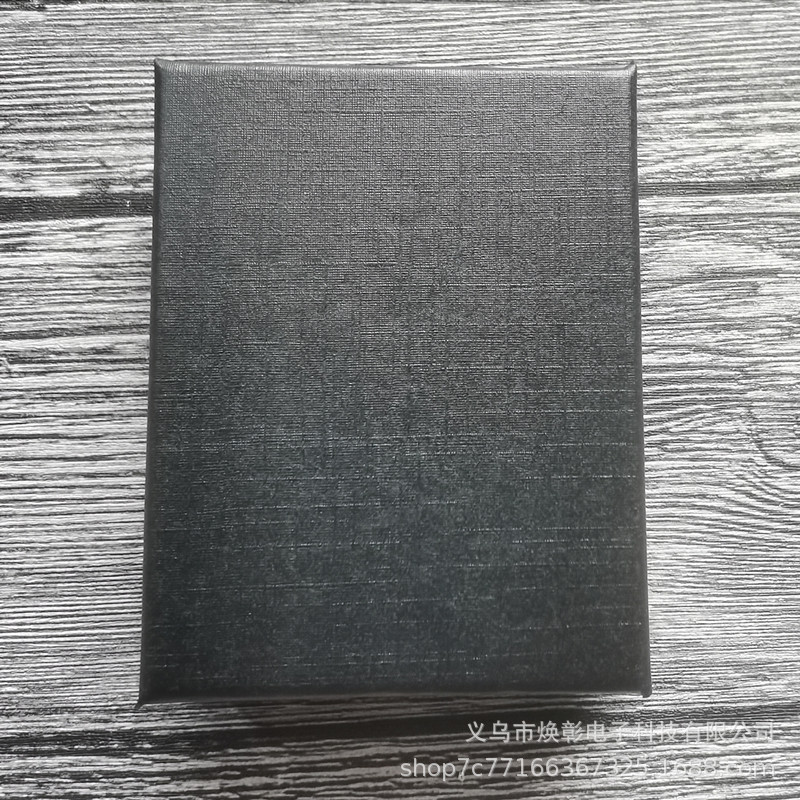 Manufacturer's Ready-Made Gift Pocket Watch Packaging Box Gift Box Wholesale Black Pocket Watch Carton Cross-Border Large Pocket Watch Box