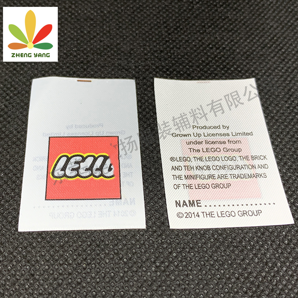 Тканевые ярлыки, ярлыки для воротников, индивидуальные персонализированные ярлыки для одежды с горячим тиснением