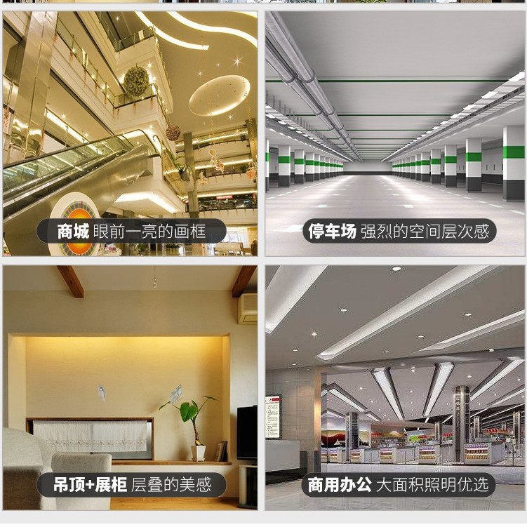 FSL Foshan Lighting LED Single Tube T8 Single and Double End Power Supply Household Plastic Fluorescent Light Source