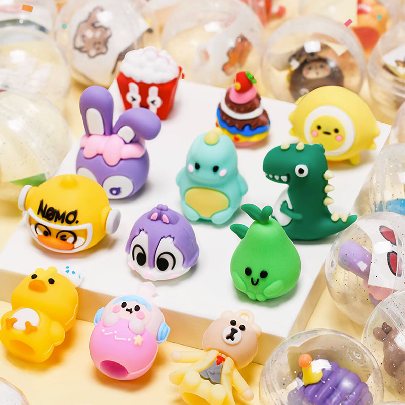 Капсула крутящегося яйца, смешанная игрушка, 1 юань, игровая машина с крутящимися яйцами, подарок для детского сада