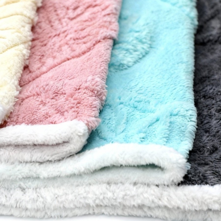Thickened Coral Fleece Blanket, Home Textiles, Bathrobe, Towel, Absorbent Double-Sided Blanket, Export Customization