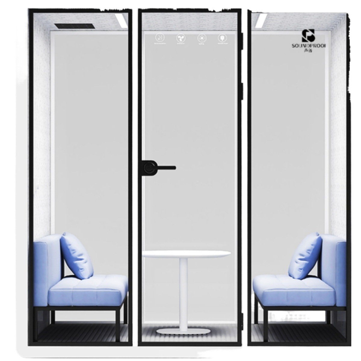Home Soundproof Room Silent Warehouse Indoor Soundproof Phone Booth Silencer Cabin Mobile Live Broadcast Room Piano Room Drum Room