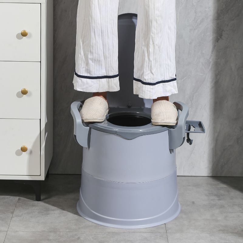 Mobile Toilet Chair for Adults, Household Use for the Elderly, Squat Toilet, Odor-Proof with Lid, Thickened Room Toilet, Wholesale