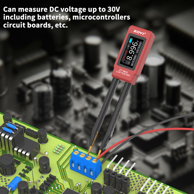Zoyi Zhongyi Lcr Tweezer Bridge Zt-Md2 Intelligent Digital Chip Resistor Inductance Capacitor Component Testing