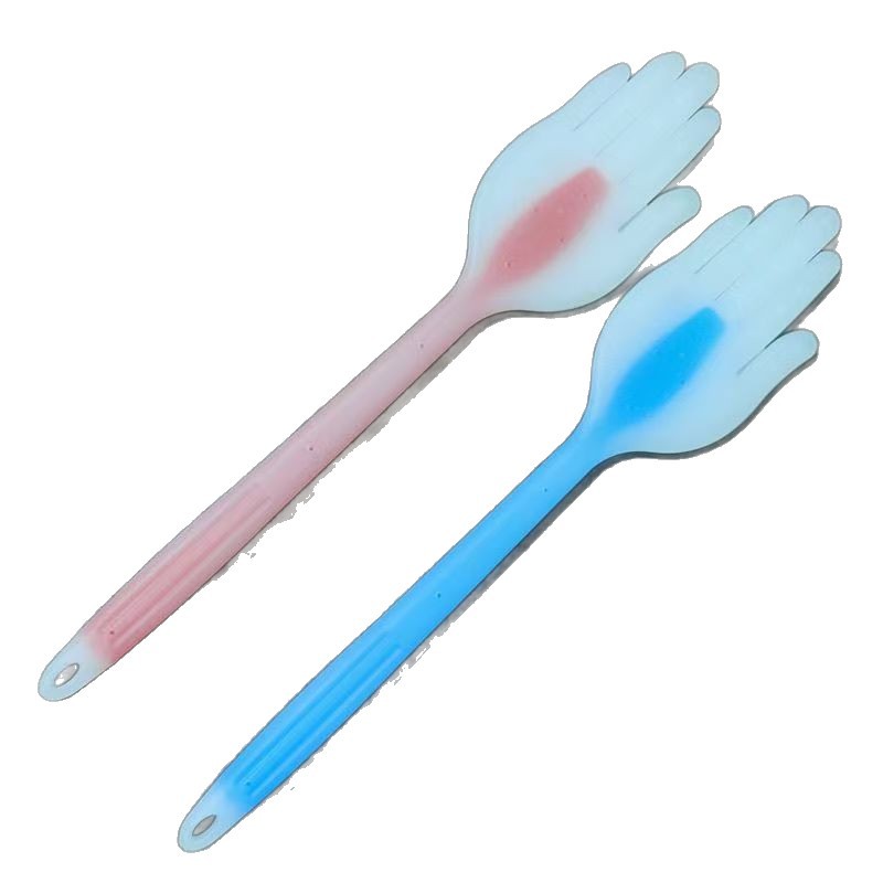 Meridian Massage Hammer, Scraping and Tapping Back Massager, Cervical Spine Hammer, Silicone Tapping Stick, Home Health Care