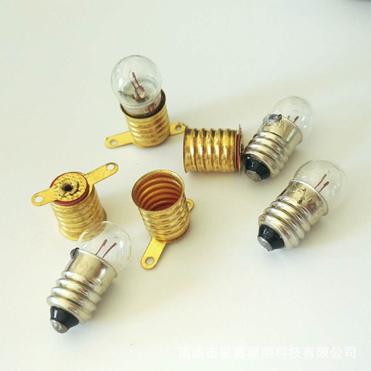 Experimental Small Light Bulb Small Electric Beads 2.5V1.5V3.8V6V Student Physics and Electricity Experiment Box Teaching Instrument