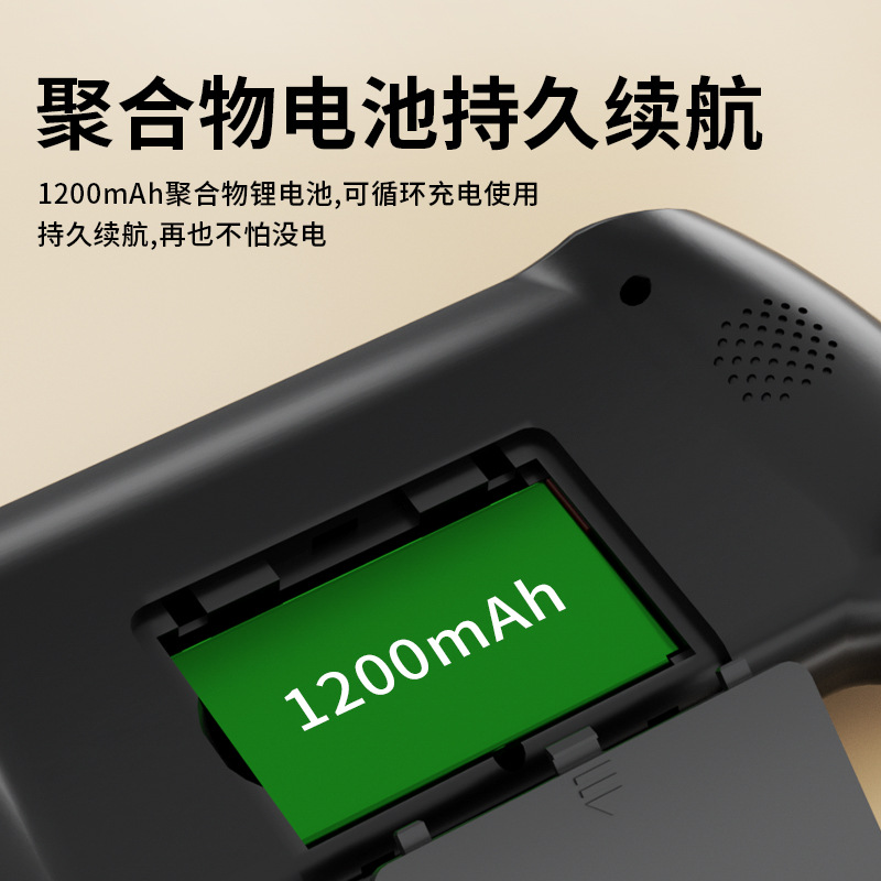 Tk Handheld Game Console 3.5inch Connects to Tv with Dual Controllers, Nostalgic Retro Arcade Tv Game Console