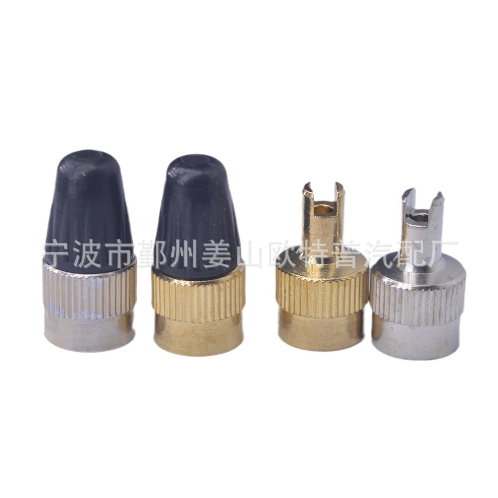Valve Cap, Valve Core Tool Cap, Dust Cap, Opening Cap, Car, Motorcycle, Bicycle, Screw-On Core Cap