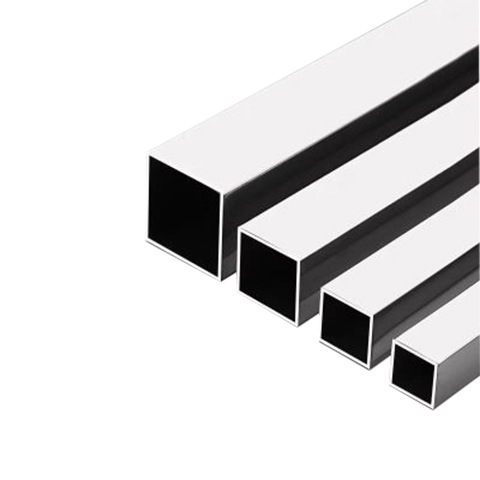 304 Stainless Steel Square Tube Decorative Ceiling Hollow Round Tube Anti-Theft Mesh Pipe Square Steel Bar Household Guardrail Handle