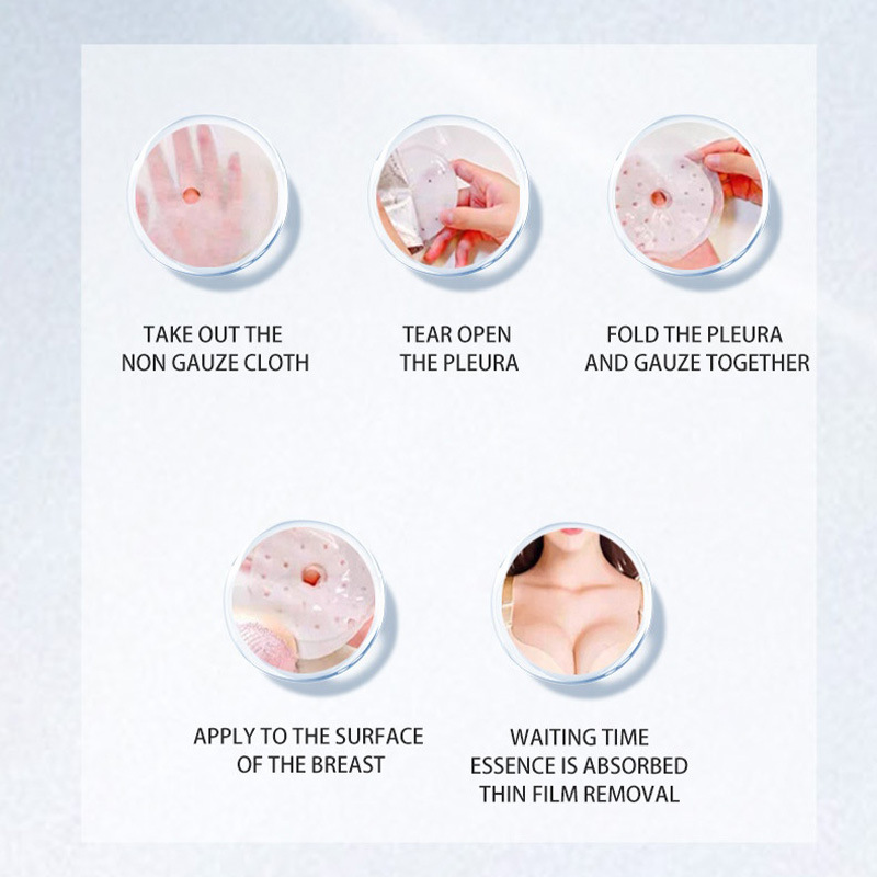 Cross-Border Spot Crystal Breast Patch, Hydrating, Firming and Beautiful Breast Patch, Collagen-Rich and Even Breast Patch