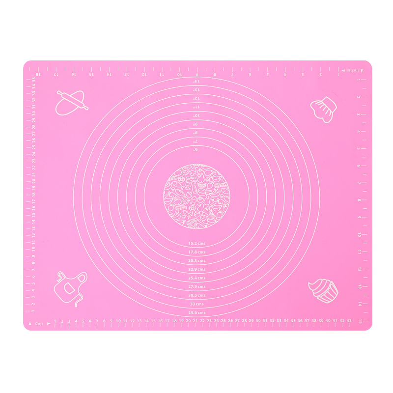 Silicone Kneading Mat 4050 Non-Stick Dough Kneading Mat for Home Use, Suitable for Making Dumplings and Baking, High-Temperature Resistant, Food-Grade Kneading Mat