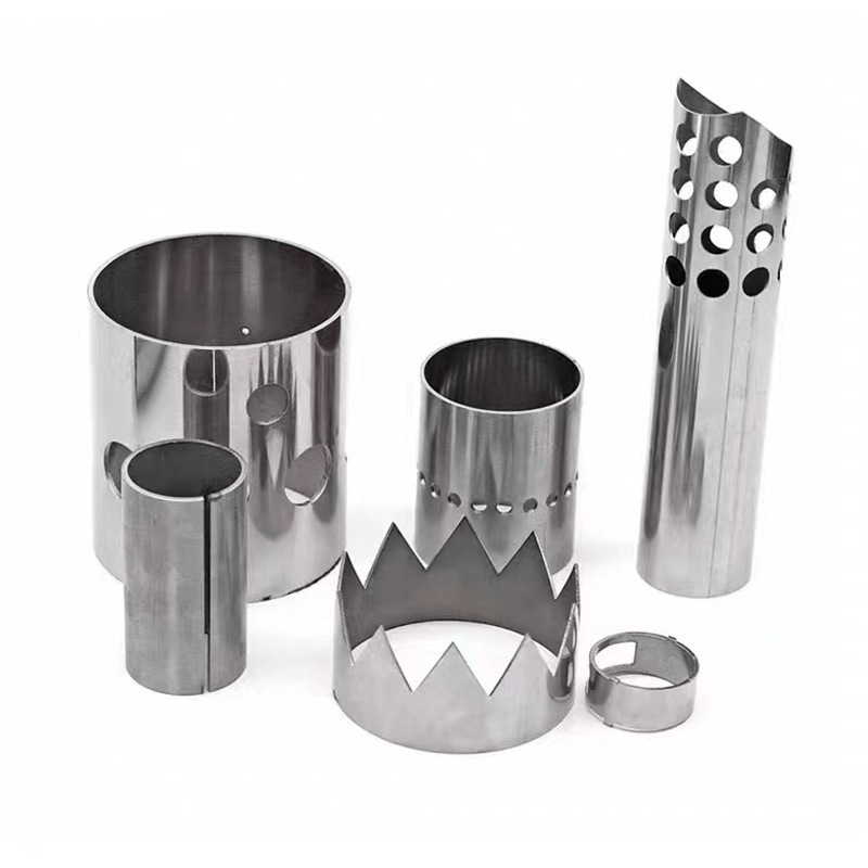 Stainless steel square pipe three-dimensional laser iron pipe galvanized round pipe cutting blanking opening 45 degree angle laser cutting pipe