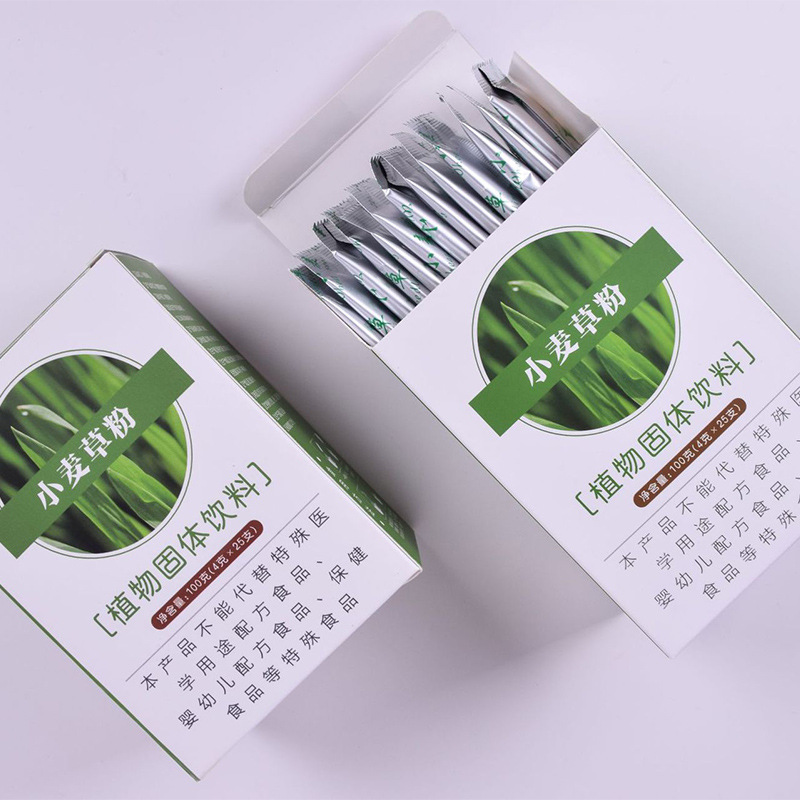 Заводская чистая пшеничная порошок, собственная база, твердый напиток, порошок зеленого сока из пшеницы