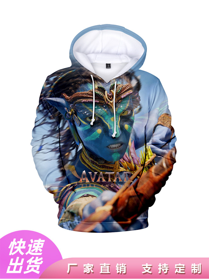 Avatar: Fire and Ash Sweatshirt Pullover Hoodie Fleece Top