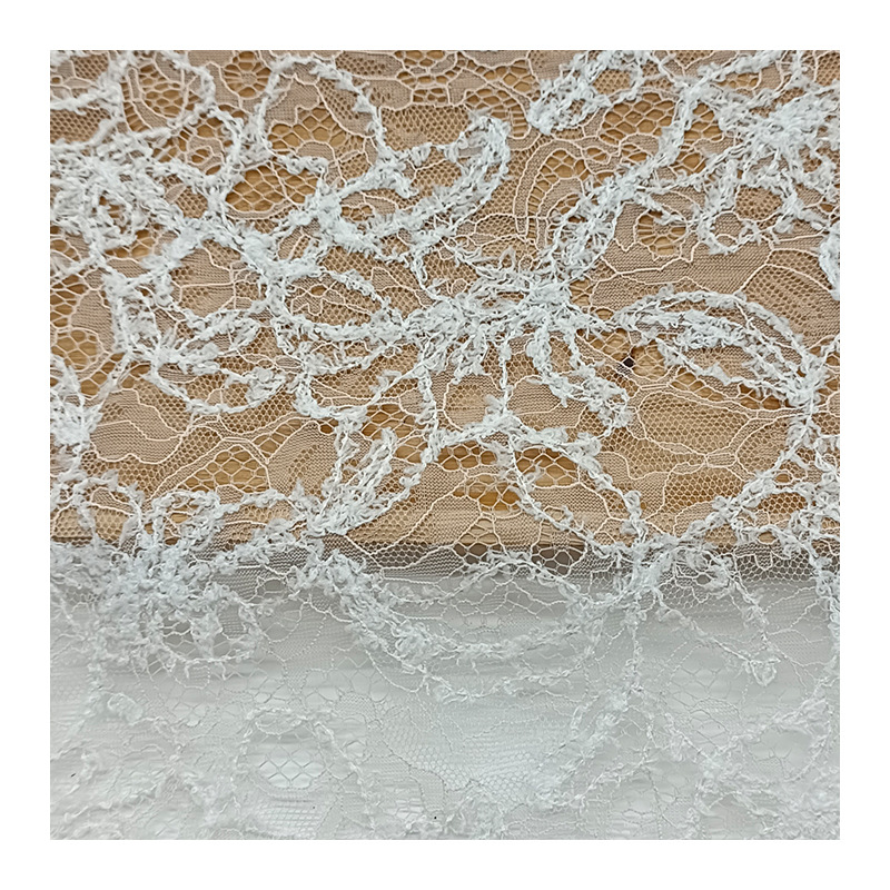 3+5 Stacked Sequin Embroidered Fabric Sequin Embroidered Fabric in Stock