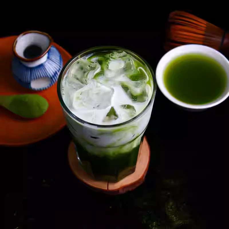 Matcha Powder for Baking and Drinking, Pastries, Cakes, Milk Tea Shop Special Ingredients, Uji Chunhe Cocoa Powder, Green Tea Powder