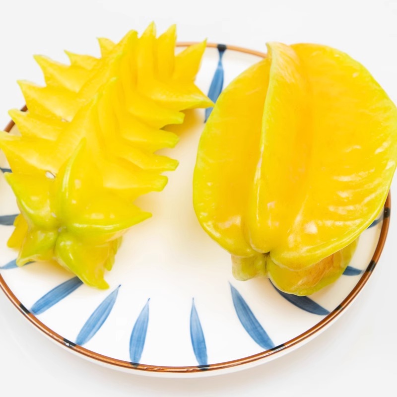 Dazhou, Fujian, Sweet Starfruit 2.5kg Fresh Fruit Seasonal Red Starfruit Pentagram Starfruit Whole Box Free Shipping