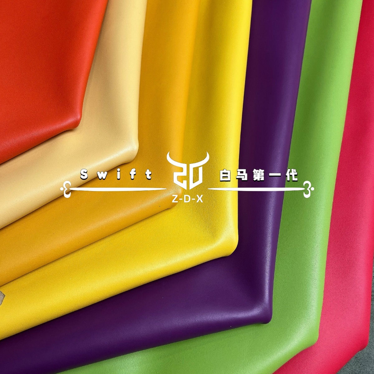 Popular in stock Top Layer Genuine Leather White Horse Nappa Leather Top Layer Cowhide Leather Belt Bag Real Cowhide Leather