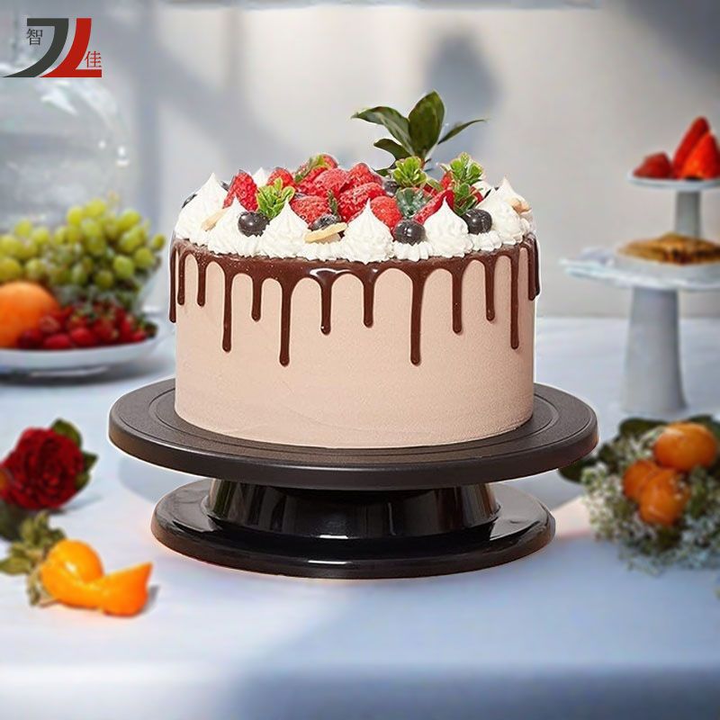 Factory direct non-slip decorating table cake turntable cake turntable cake tools PP plastic decorating turntable