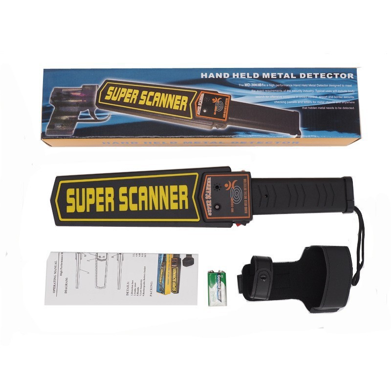 Hand-held metal detector in stock wholesale security machine station school security device manufacturers supply detector