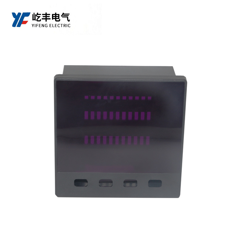 Factory Direct Sales Abs Flame-Retardant Plastic Enclosure Digital Display Meter Case 96X96X42 Style Electronic Instrument Box New Model