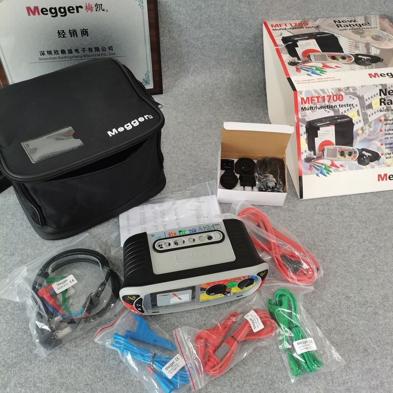 British Maykay Megger Imported Equipment Megger Mft1735 Multifunctional Tester Loop Impedance Test