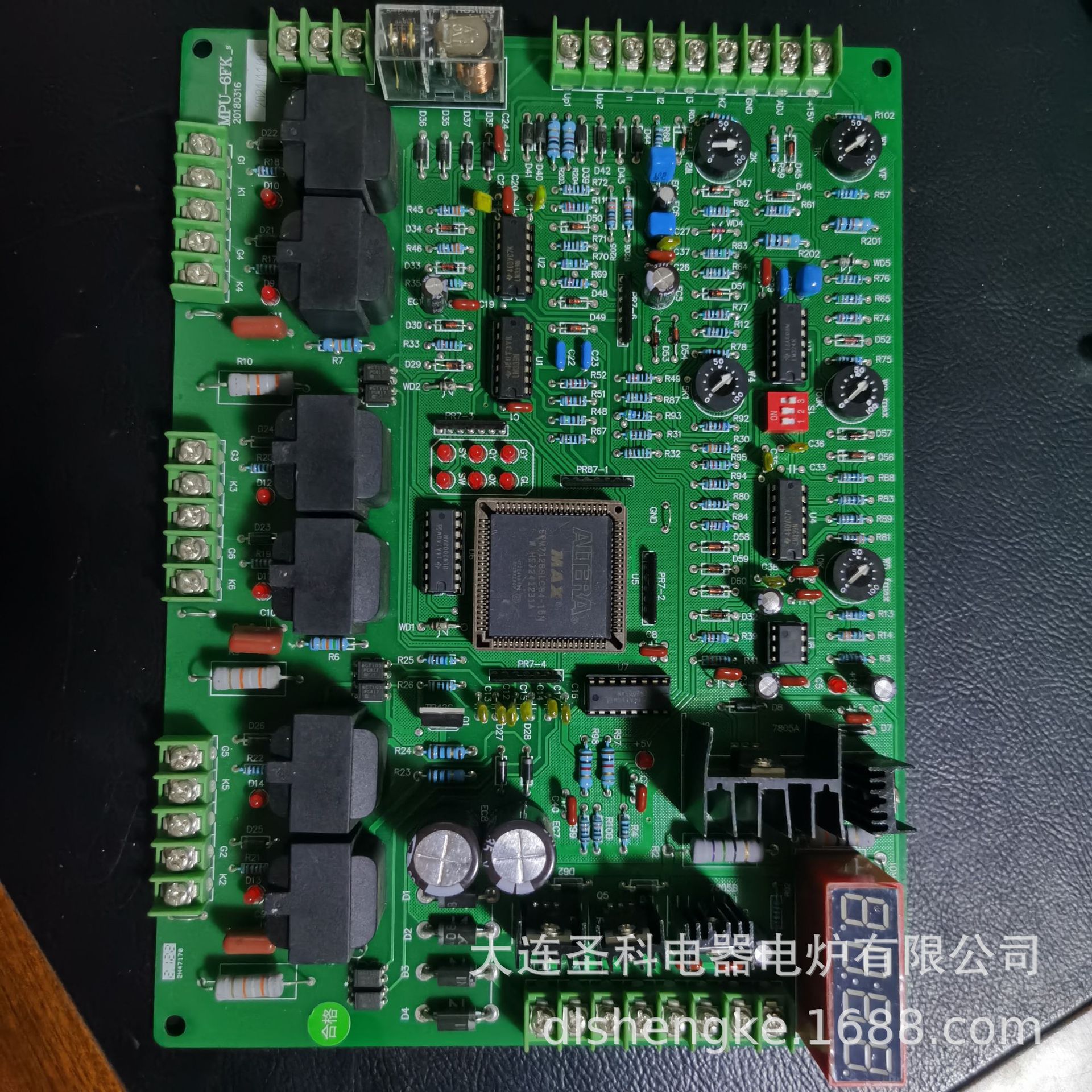 Supply of Medium Frequency Power Supply Main Control Board Mpu-2Fk High Performance Energy Saving Electromagnetic Intelligent